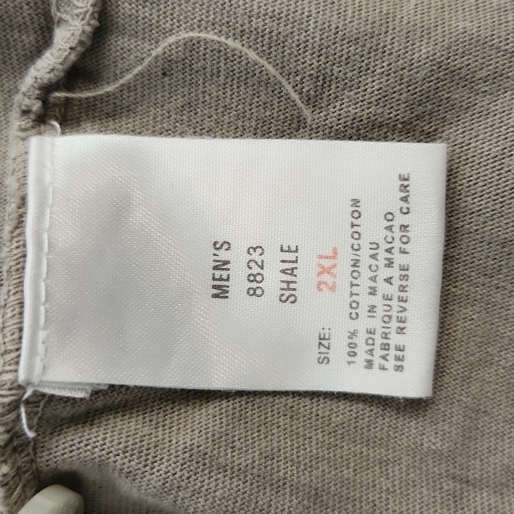 Woolrich Olive Green 2XL Casual Polo Shirt - Picture 5 of 7